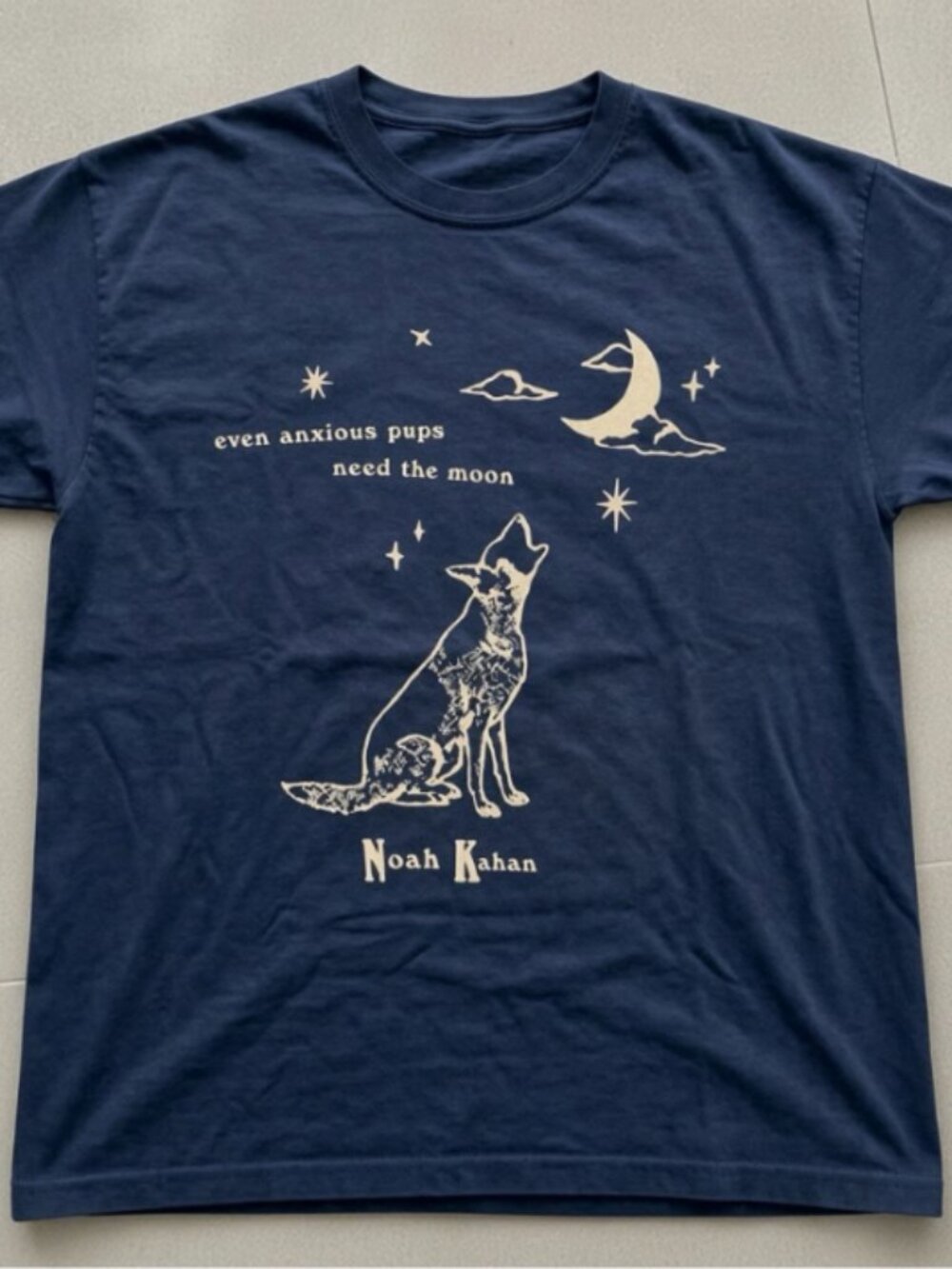 Noah Kahan Even Anxious Pups Need The Moon T-Shirt